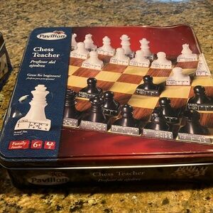 Chess Teacher Set - Black and White